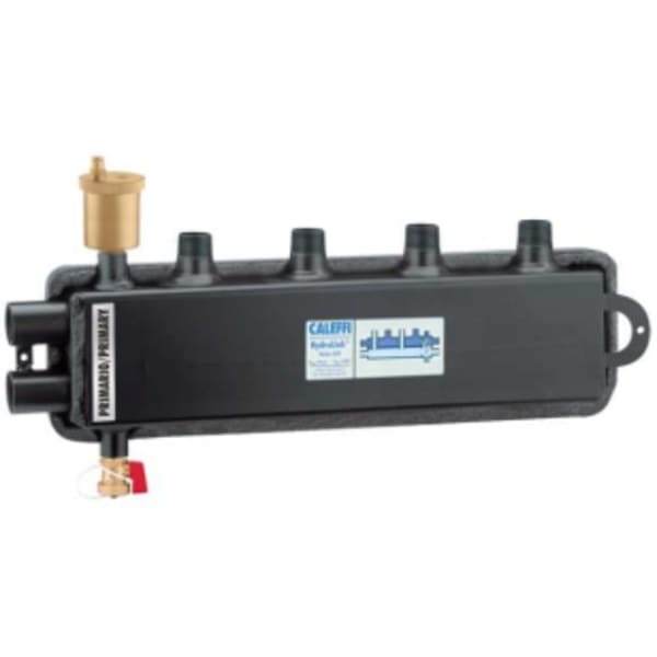HydroLink with Air Vent & Drain 2+0, outlet center dim. 125mm