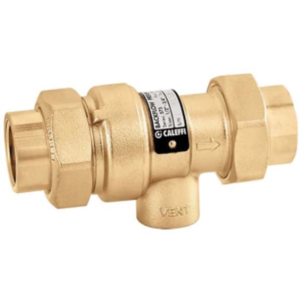 Backflow Preventer 1/2" Sweat Inlet X 1/2" NPT Outlet ASSE 1012