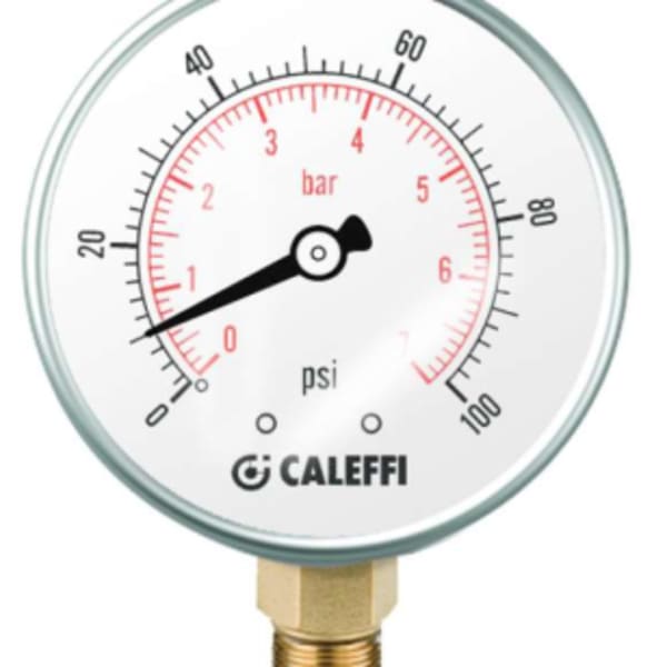 Pressure gauge, 0-100 psi, 1/8"