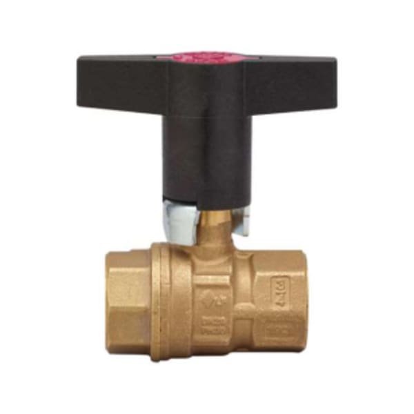 3/4" FNPT low lead ball valve