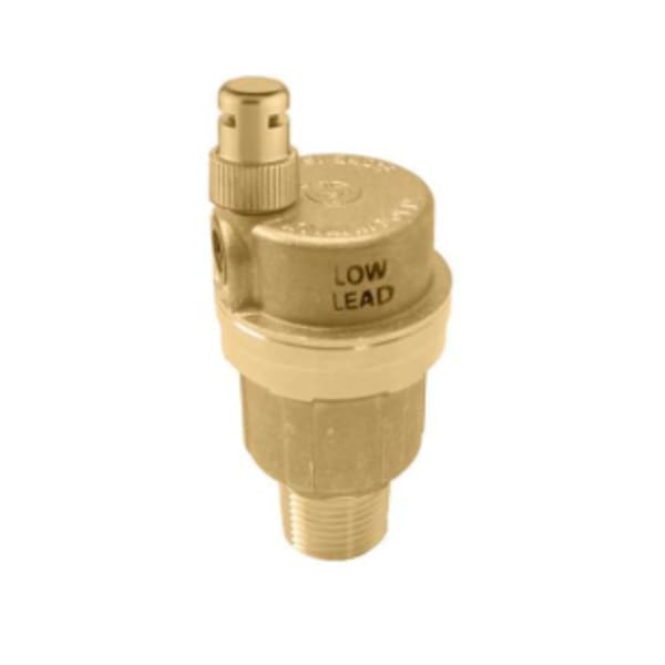 PLUMBVENT 1/2" NPT Low Lead Air Vent with Hygroscopic Cap