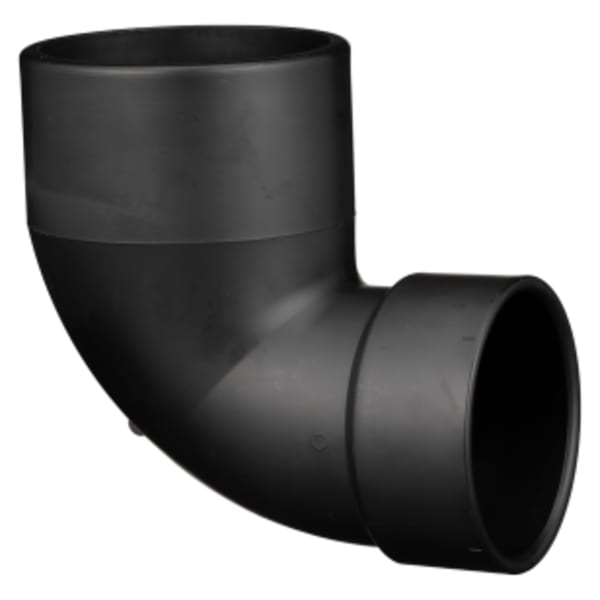 4" x 3" ABS DWV Street Closet Bend - Spigot x Hub