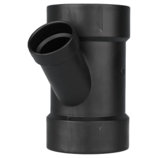 4" x 4" x 2" ABS DWV Wye - All Hub