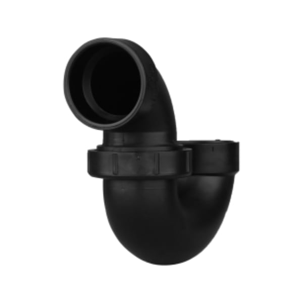 1-1/2" ABS DWV P-Trap with Union Joint - Hub x Hub