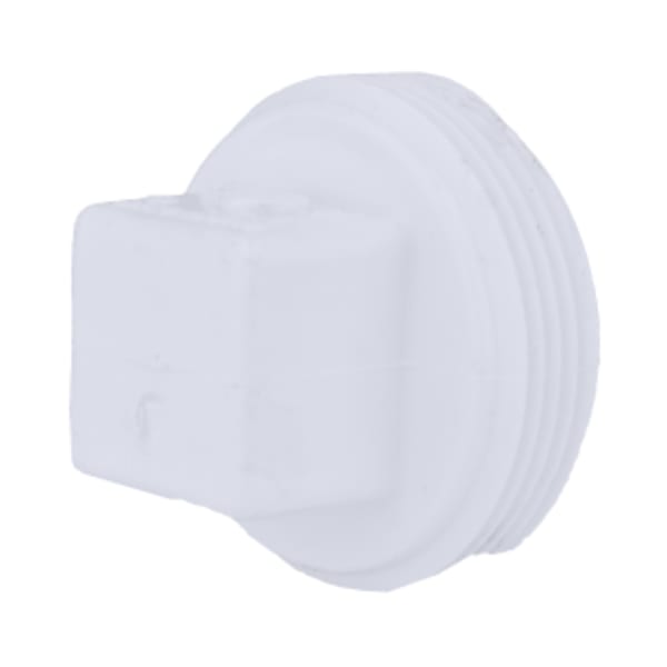 1-1/2" PVC DWV Cleanout Plug - MPT