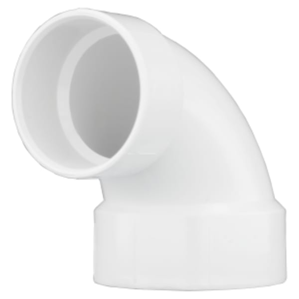 4" x 3" PVC DWV Closet Bend - Hub x Hub