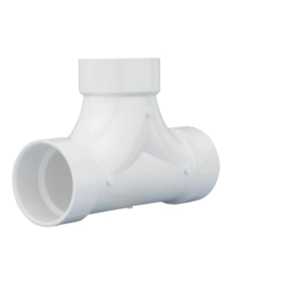 3" PVC DWV Two-Way Cleanout - All Hub