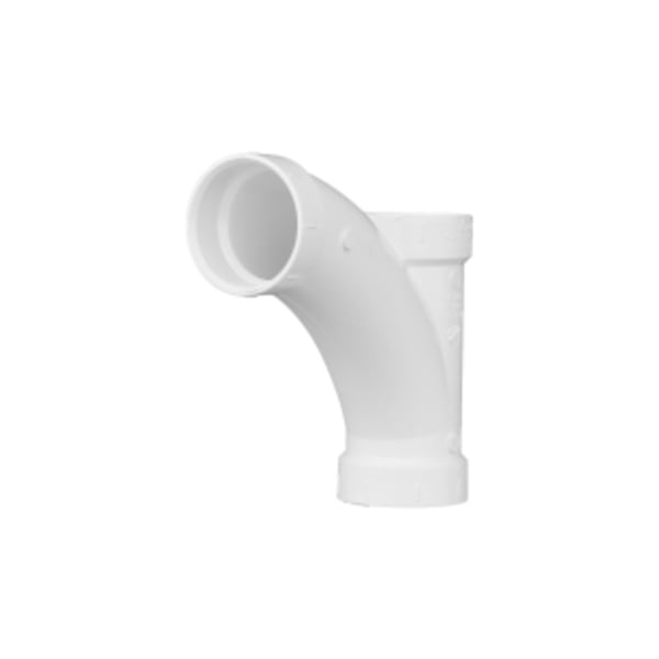 2" PVC DWV Combination Tee Wye - All Hub