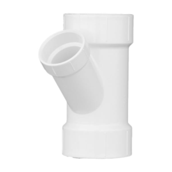 3" x 3" x 2" PVC DWV Wye - All Hub