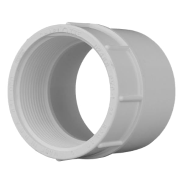 2" PVC SCH40 Female Adapter - Socket x FPT