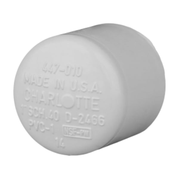 1" PVC SCH40 Cap - Socket