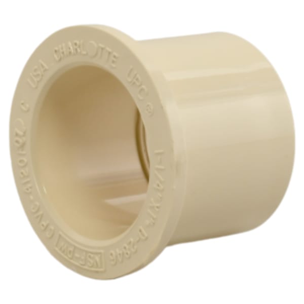 1-1/4" x 1" - CPVC Bushing - Slip x Slip