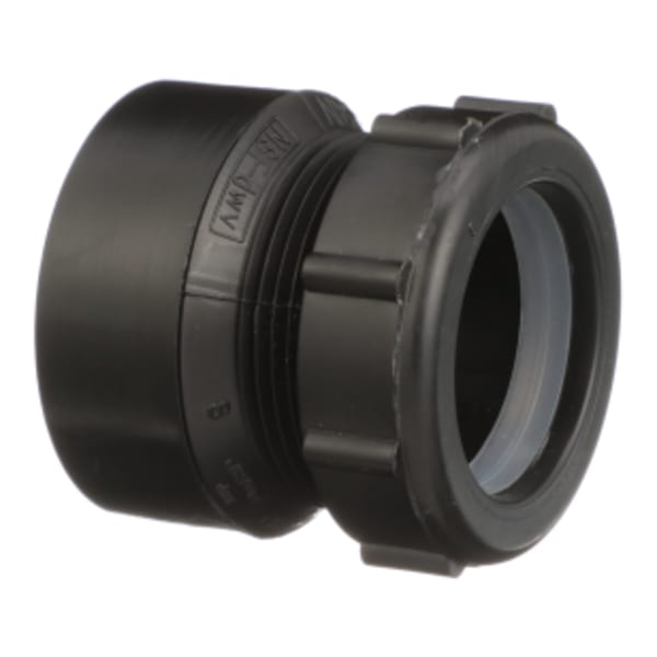 1-1/2" ABS DWV Female Trap Adapter with Plastic Nut - Hub x Tubular Slip