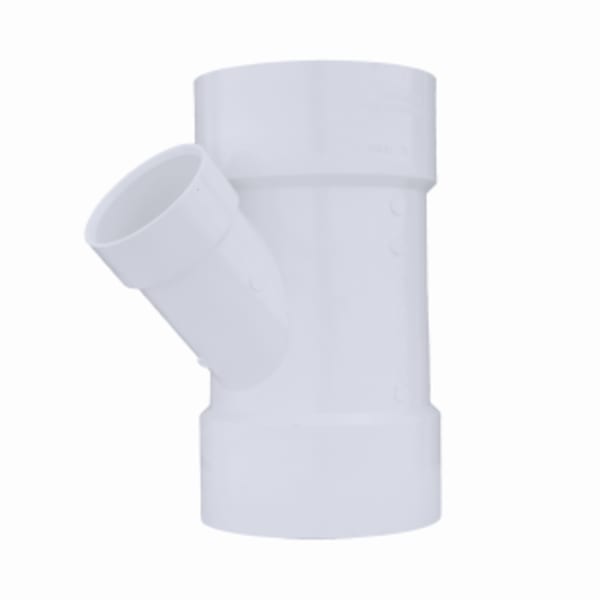 8" x 8" x 6" PVC DWV Wye - All Hub