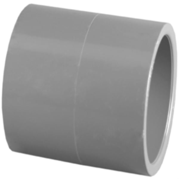 10" PVC SCH80 Coupling - Socket x Socket