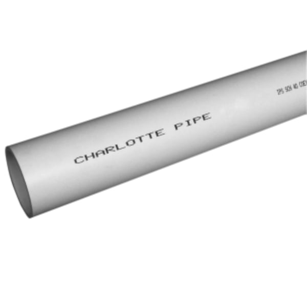 3" x 10' PVC DWV Cellular Core Pipe ASTM F891