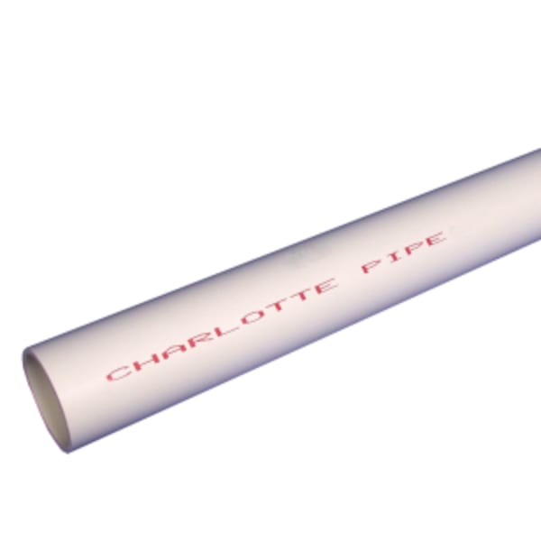 1/2" x 10' PVC SCH40 Plain End Pipe