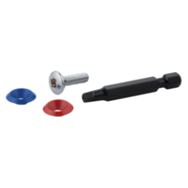 Delta Commercial Handle Screws and Color Index Kit -Teck R