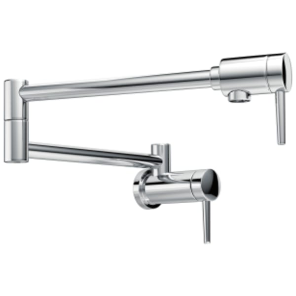 Delta Other: Contemporary Wall Mount Pot Filler in Chrome