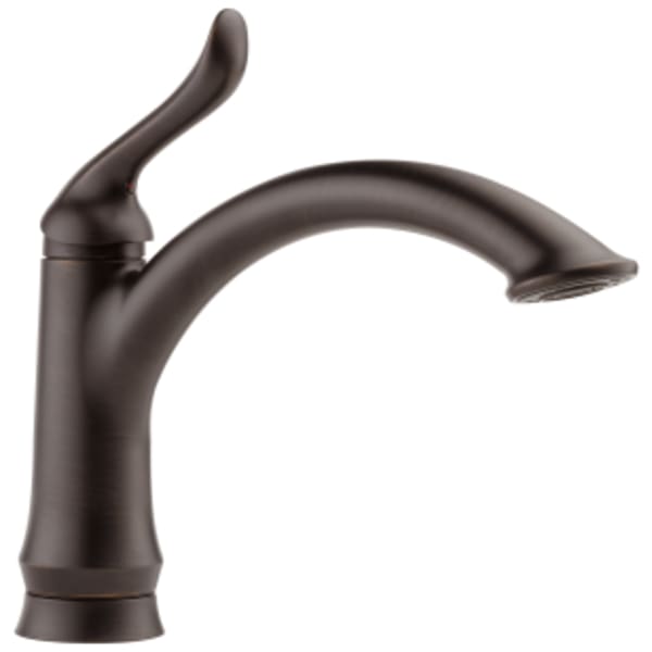 Delta Linden™: Single Handle Kitchen Faucet in Venetian Bronze