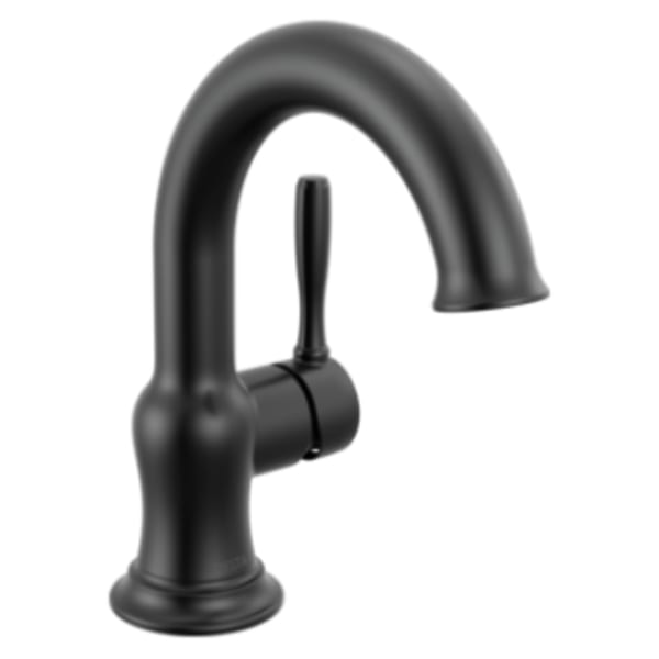 Delta Roe™ Single Handle Bathroom Faucet Matte Black