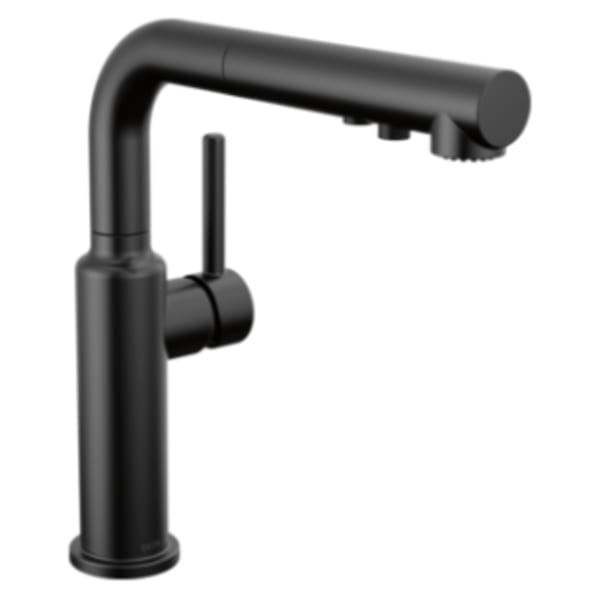 Delta Daneri™ Single Handle Pull-Out Kitchen Faucet Matte Black