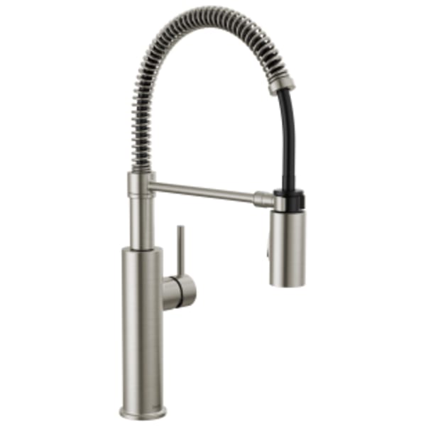 Contemporary Round Instant Hot Water Dispenser in Arctic Stainless  1930LF-H-AR