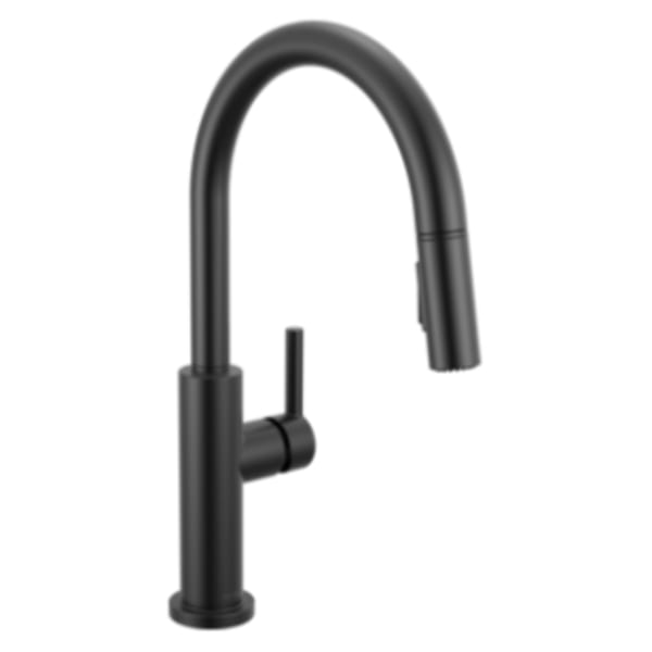 Delta Nicoli® Single Handle Pull-Down Kitchen Faucet Matte Black