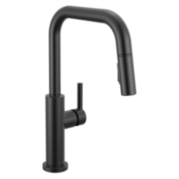 Delta Nicoli® Single Handle Pull-Down Kitchen Faucet Matte Black