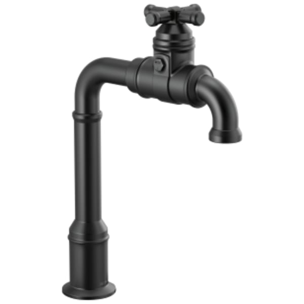 Delta Broderick™: True Bar Kitchen Faucet in Matte Black
