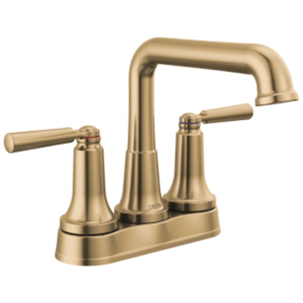 Delta SAYLOR™: Two Handle Centerset Bathroom Faucet in Champagne Bronze