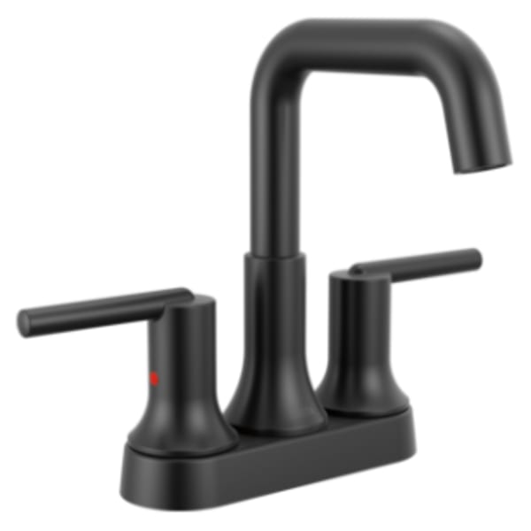 Delta Trinsic® Centerset Bathroom Faucet Matte Black