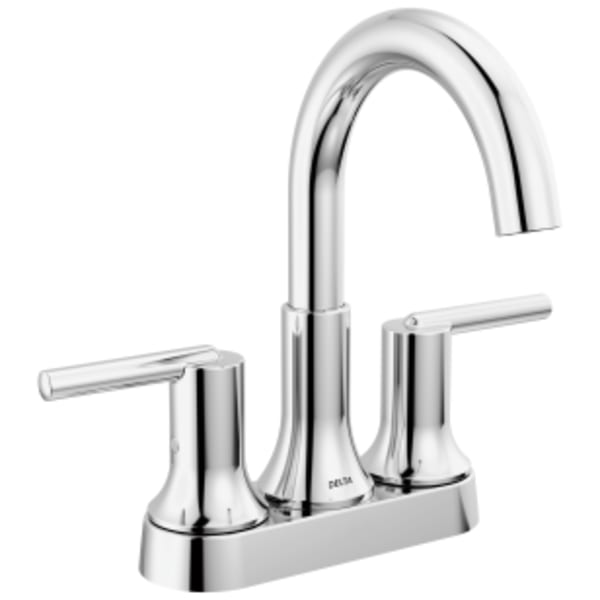 Delta Trinsic®: Two Handle Centerset Bathroom Faucet in Chrome