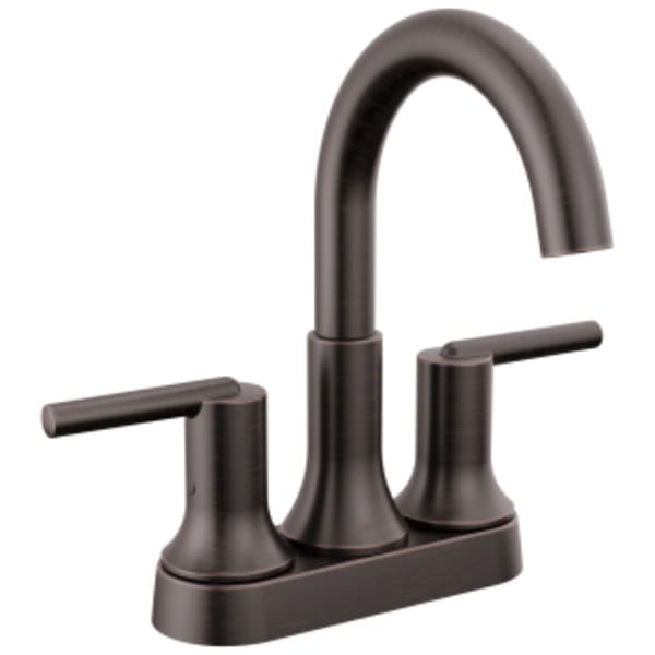 Delta Trinsic®: Two Handle Centerset Bathroom Faucet in Venetian Bronze