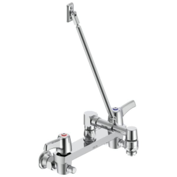 Commercial 28C8: Two Handle 8" Wall Mount Service Sink Faucet