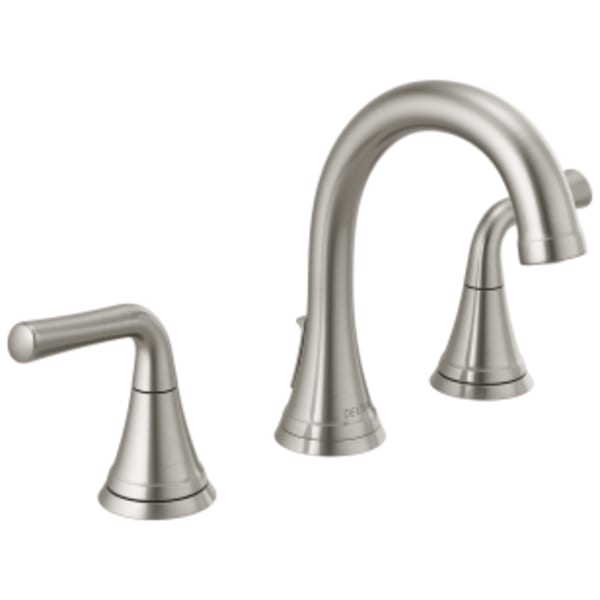 Delta Kayra® Two Handle Widespread Bathroom Faucet Stainless