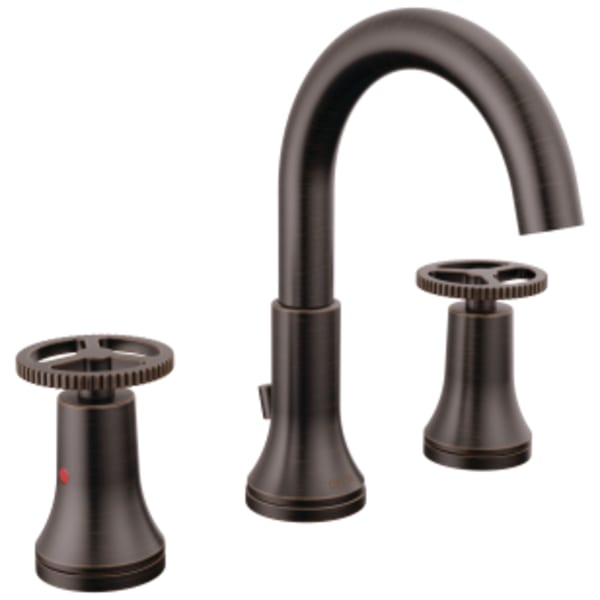 Delta Trinsic®: Two Handle Widespread Bathroom Faucet in Venetian Bronze