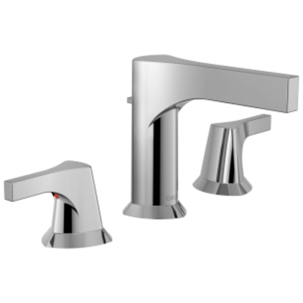 Delta Zura®: Two Handle Widespread Bathroom Faucet in Chrome