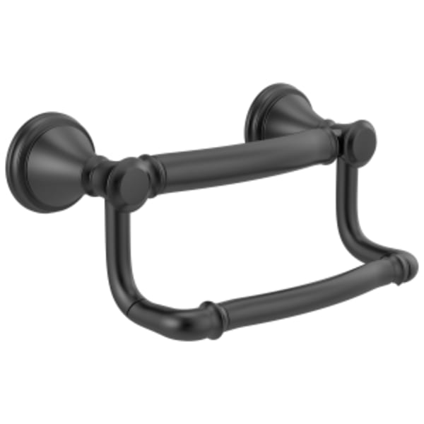 Delta Other: Décor Assist Traditional Tissue Holder with Assist Bar in Matte Black