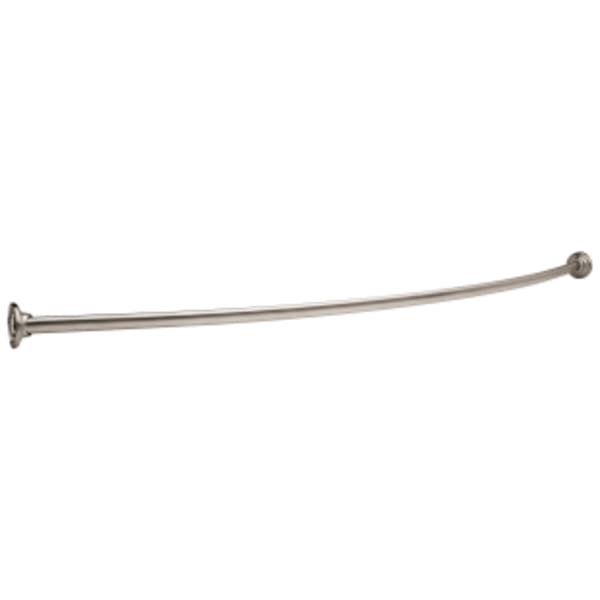Delta Other: 1" x 5' Shower Rod with Brackets (6" Bow) in Chrome