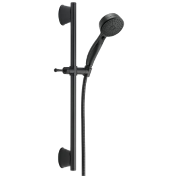 Delta Universal Showering Components: ActivTouch HS 1.75 GPM w/ Slide Bar 9S in Matte Black