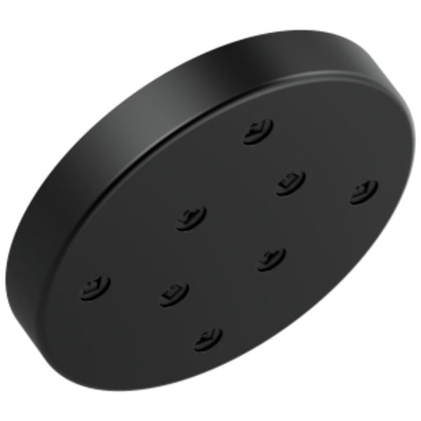 Delta Universal H2OKinetic® Single-Setting Metal Raincan Shower Head Matte Black