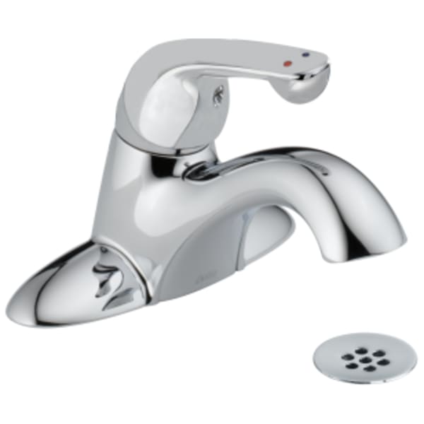 Commercial HDF®: Single Handle Centerset Lavatory Faucet in Chrome