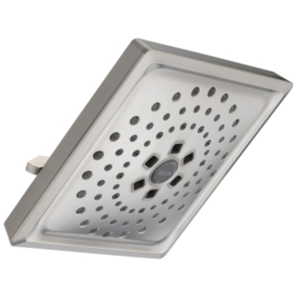 Delta Universal H2OKinetic® 3-Setting Raincan Shower Head Lumicoat® Stainless