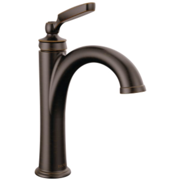 Delta Woodhurst™: Single Handle Bathroom Faucet in Venetian Bronze