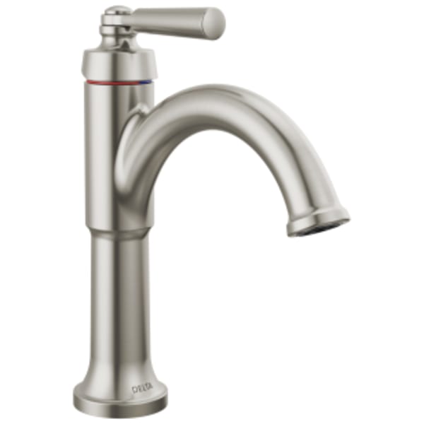 Delta SAYLOR™: Single Handle Bathroom Faucet in Stainless