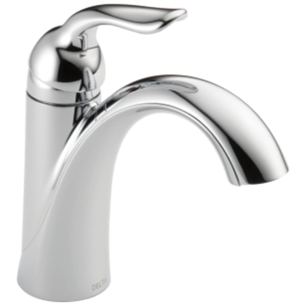 Delta Lahara®: Single Handle Bathroom Faucet in Chrome