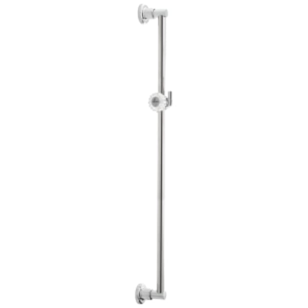 Delta Universal Showering Components: 30" Adjustable Pin Mount Wall Bar in Chrome