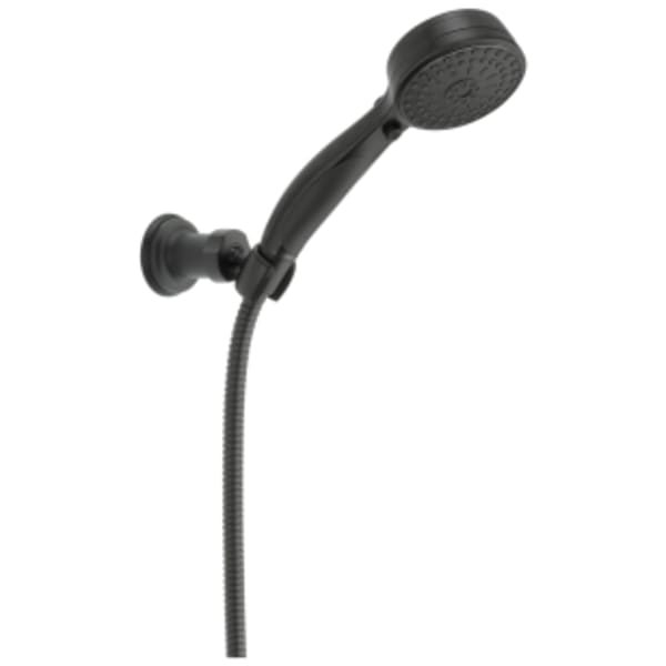 Delta Universal Showering Components: ActivTouch HS 2.5 GPM Wall Mt 9-Setting in Matte Black
