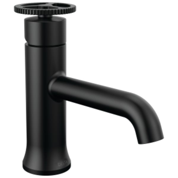Delta Trinsic®: Single Handle Bathroom Faucet in Matte Black